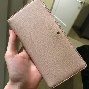 Kate Spade wallet- light pink